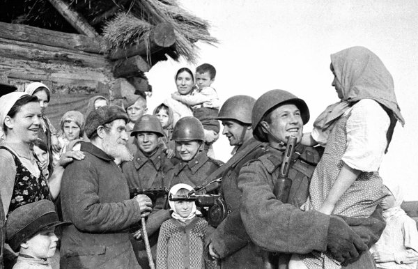 Солдаты ВОВ 1941-1945