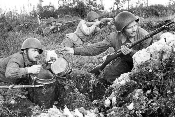 Великая Отечественная война 1941-1945 советские солдаты