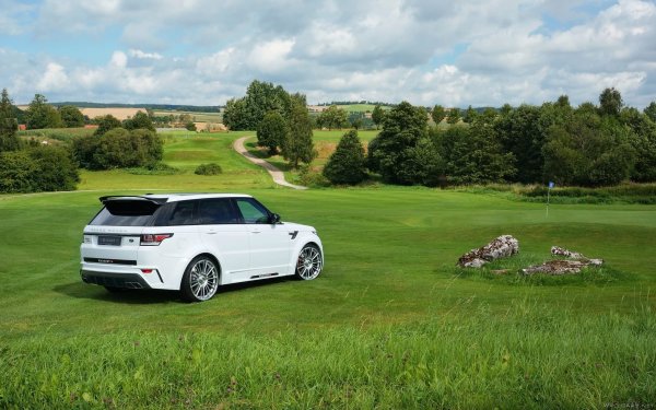 Range Rover Sport Mansory белый