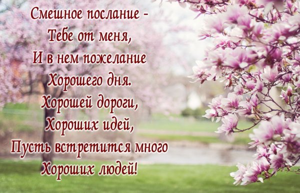 Удачного дня природа