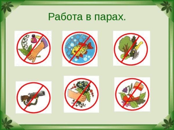 Будем природе другом