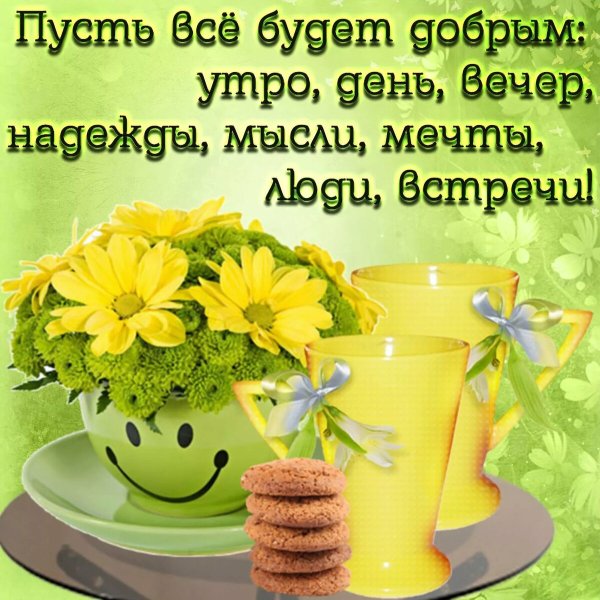 Доброе утро с березками