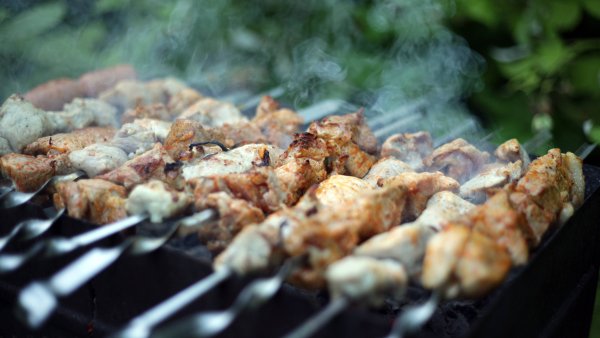 Шашлыки на даче