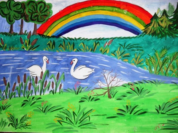 Рисунок на тему природа