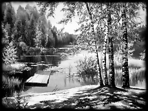 Пейзаж на памятник