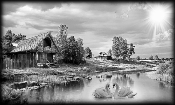 Природа для гравировки на памятниках