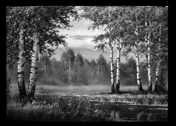 Пейзаж на памятник