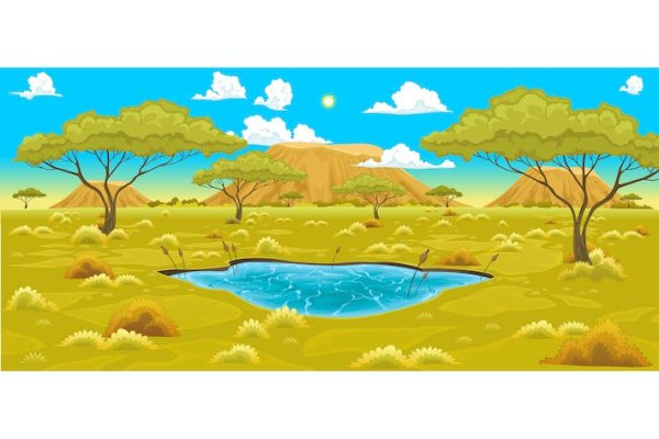 Пейзаж сафари для детей