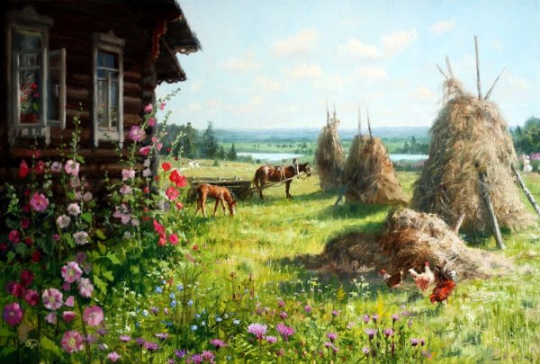 Есенинская Русь стога