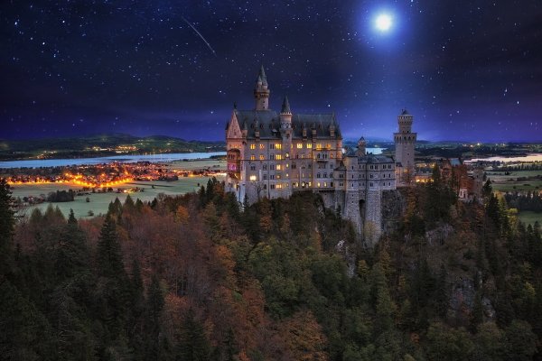 Замок Neuschwanstein Германия