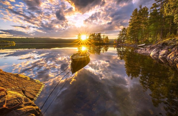 Фотографирую закат