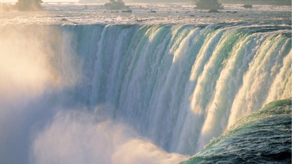 Красивые Лесные водопады