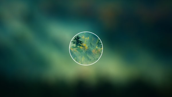Обои на рабочий стол Минимализм природа