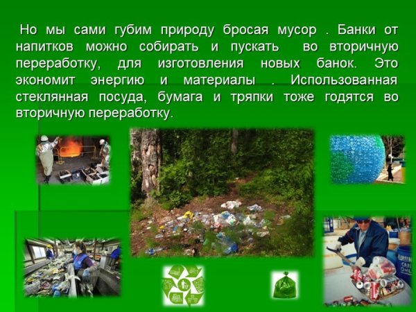 Стихи о бережном отношении к природе