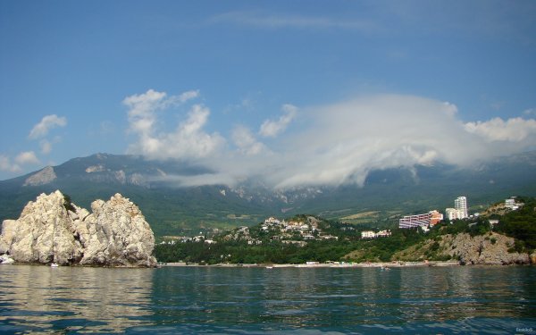Пейзаж лето море