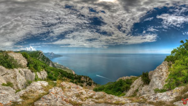 Природа море горы