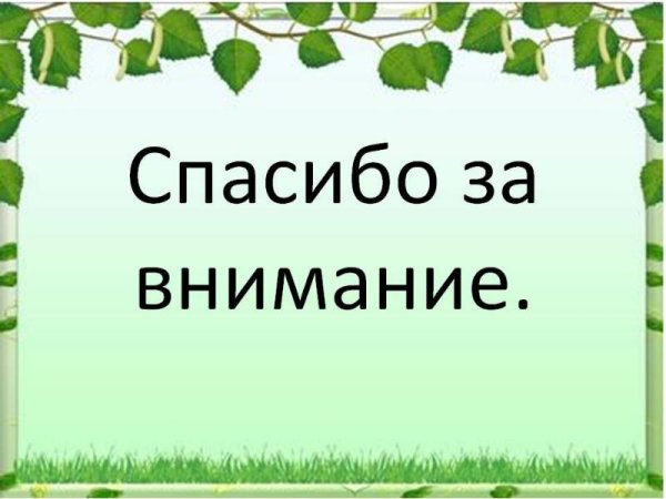 Спасибо за внимание биология