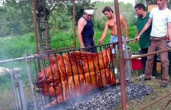 Шашлык большие куски