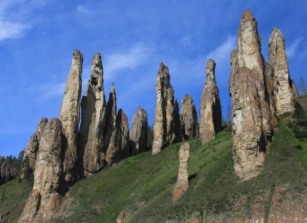 Парк Ленские столбы Якутия