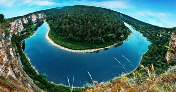 Река Мерсед, Йосемити, США.