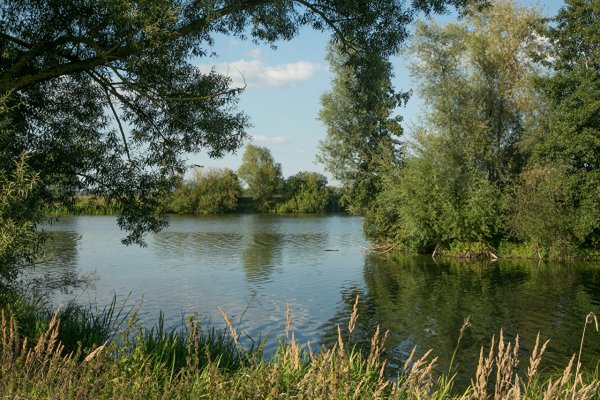 Лето река
