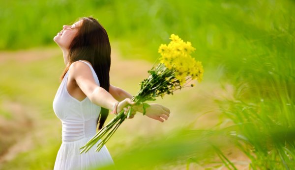 Дети природа лето солнце