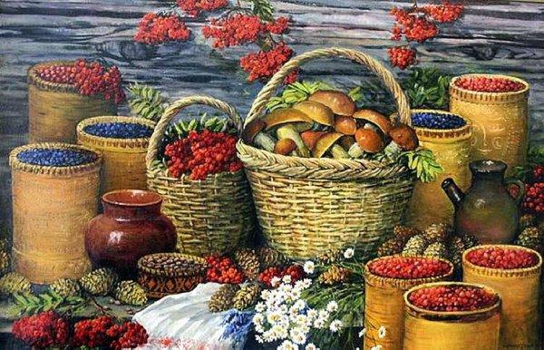 Дары природы и краски осени