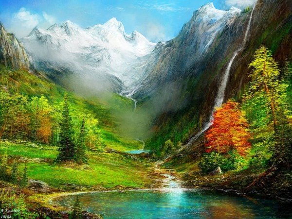 Даррелл Буш осенний закат