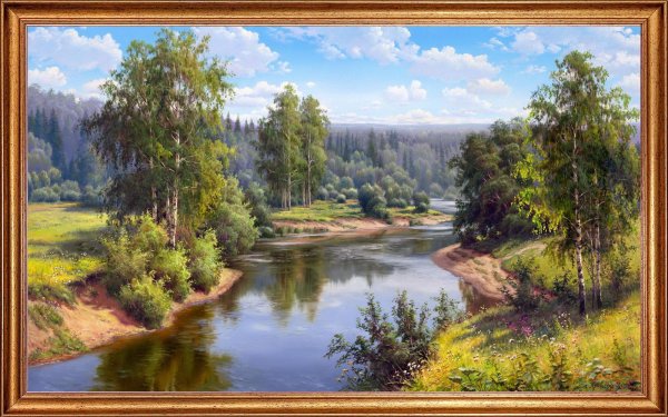 Живопись природа