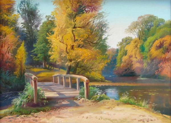 Художник Graham Gercken осень