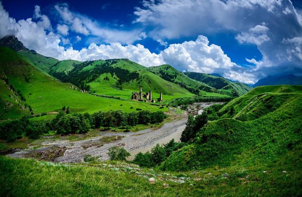 Село Химой Чечня
