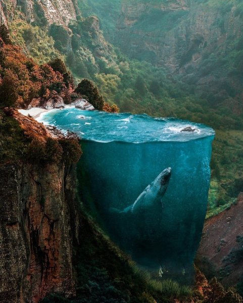 Радужный водопад Йосемити