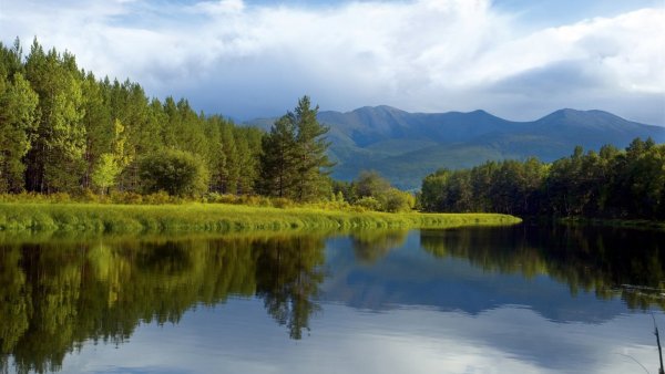 Красноярский край горы Саяны