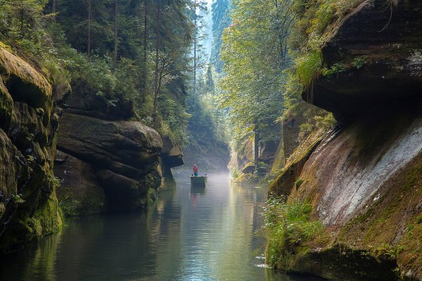 Холмы богемского леса, чешская Республика