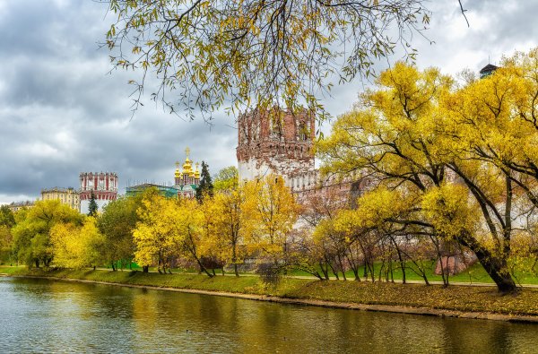 Река Москва Золотая осень