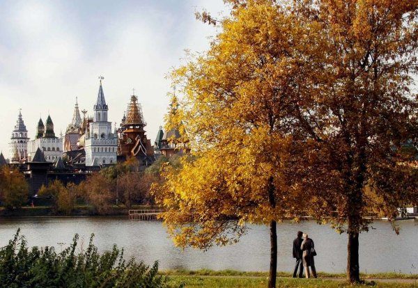 Измайловский парк Москва осенью