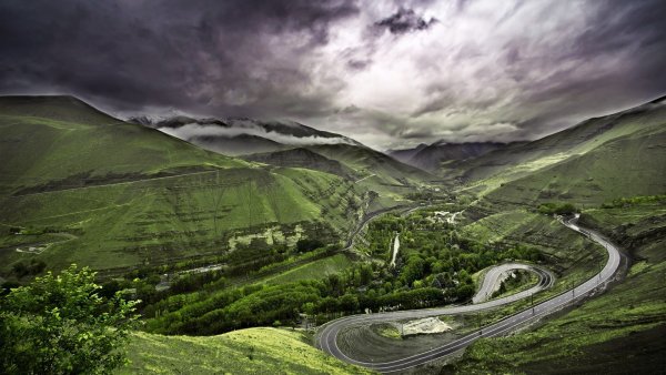 Дорога Чалус Иран
