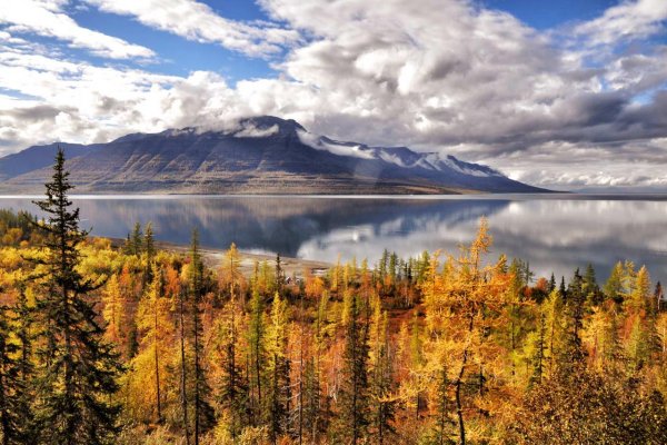 Плато Путорана озеро Лана
