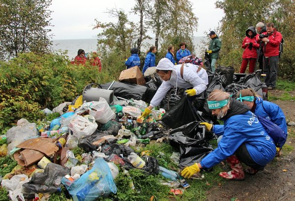 Уборка мусора