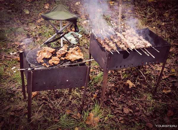 Шашлыки в мае