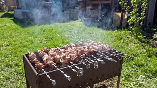 Шашлыки на речке