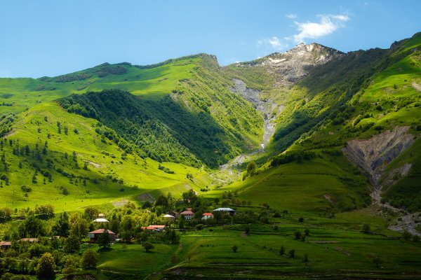 Грузия природа горы