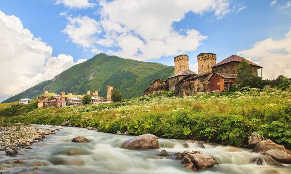 Кавкасиони Грузия горы