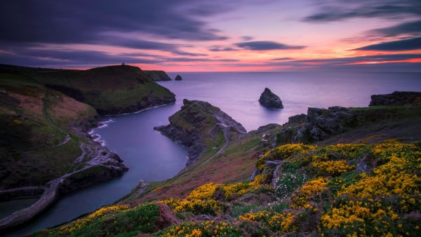 Корнуолл Великобритания природа