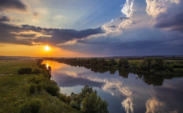 Река Олым Липецкая область