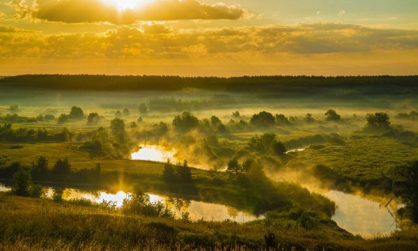 Воронинский заповедник Тамбовской лесостепь