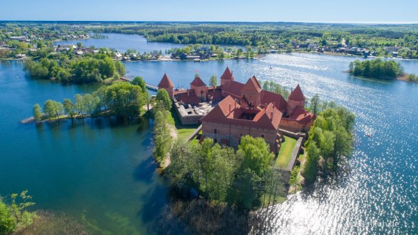 Тракайский островной замок Литва
