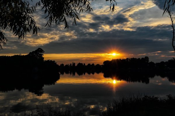 Ночь природа закат Славянский