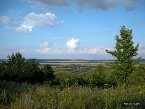 Валуйки меловые горы