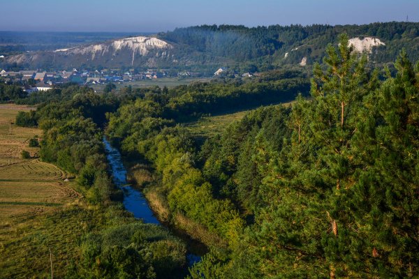 Валуйки меловые горы